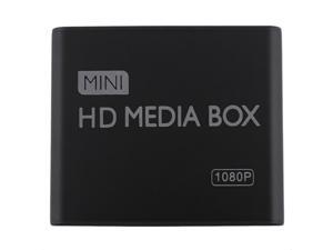Mini Media Player 1080P Mini HDD Media Box TV Box Video Multimedia Player Full HD with SD MMC Card Reader EU Plug,Black Mini Media Player 1080P Mini HDD Media Box TV Box Video Multimedia Player Full HD with SD MMC Card Reader EU Plug,Black