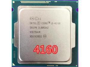 Intel Core i3-4160 I3 4160 Dual Core 3.60GHz Haswell CPU 5 GT/s 3MB SR1PK LGA1150 I3 4160 Processor Intel Core i3-4160 I3 4160 Dual Core 3.60GHz Haswell CPU 5 GT/s 3MB SR1PK LGA1150 I3 4160 Processor