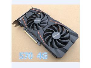 GABYTE Video Card RX 570 4GB 256Bit GDDR5 Graphics Cards for AMD RX 500 series VGA Cards RX570 DisplayPort HDMI DVI 570 4G GABYTE Video Card RX 570 4GB 256Bit GDDR5 Graphics Cards for AMD RX 500 series VGA Cards RX570 DisplayPort HDMI DVI 570 4G