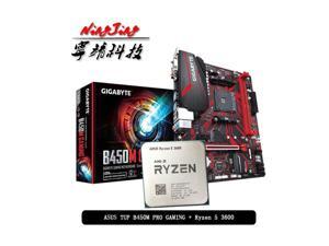AMD Ryzen 5 3600 R5 3600 CPU + GA B450M GAMING Motherboard Suit Socket AM4 CPU + Motherbaord Suit Socket AM4 Without cooler AMD Ryzen 5 3600 R5 3600 CPU + GA B450M GAMING Motherboard Suit Socket AM4 CPU + Motherbaord Suit Socket AM4 Without cooler