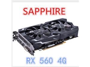 SAPPHIRE Radeon RX 560 4G 4GB RX560 RX560D GDDR5 PCI desktop gaming graphics cards video card RX570 560 4G SAPPHIRE Radeon RX 560 4G 4GB RX560 RX560D GDDR5 PCI desktop gaming graphics cards video card RX570 560 4G