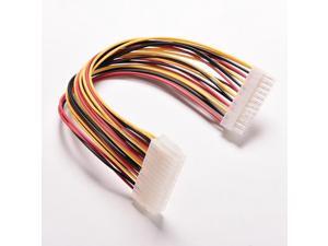 ATX 24 Pin Male to 24Pin Female Power Supply Extension Cable Internal PC PSU TW Power Lead Connector Wire 30CM 1PC,other ATX 24 Pin Male to 24Pin Female Power Supply Extension Cable Internal PC PSU TW Power Lead Connector Wire 30CM 1PC,other