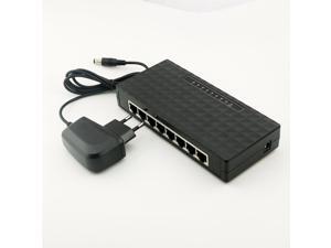 1pcs Mini 8 Ports Fast RJ45 10/100Mbps Base Gigabit LAN Ethernet Network Switch Desktop Switches Hub For PC Router 1pcs Mini 8 Ports Fast RJ45 10/100Mbps Base Gigabit LAN Ethernet Network Switch Desktop Switches Hub For PC Router