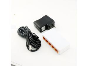 1pcs Power by Micro USB Fast Ethernet RJ45 5 Ports 10/100Mbps Network Switch Switcher Hub Desktop Laptop Portable Travel LAN Hub 1pcs Power by Micro USB Fast Ethernet RJ45 5 Ports 10/100Mbps Network Switch Switcher Hub Desktop Laptop Portable Travel LAN Hub