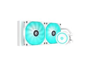 ID-COOLING AURAFLOW X 240 SNOW CPU Water Cooler 12V RGB AIO Cooler 240mm CPU Liquid Cooler