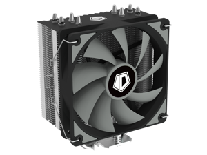 ID-COOLING SE-224-XT Basic CPU Cooler AM4 CPU Cooler 4 Heatpipes CPU Air Cooler 120mm PWM Fan Air Cooling