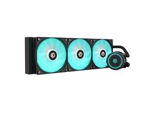 ID-COOLING AURAFLOW X 360 CPU Water Cooler RGB AIO Cooler 360mm CPU Liquid Cooler 3x120mm RGB Fan, Intel 115X/2066, AMD TR4/AM4 ID-COOLING AURAFLOW X 360 CPU Water Cooler RGB AIO Cooler 360mm CPU Liquid Cooler 3x120mm RGB Fan, Intel 115X/2066, AMD TR4/AM4