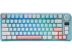 EPOMAKER TH80-X Gasket Mechanical Keyboard, 75% Layout Triple Mode