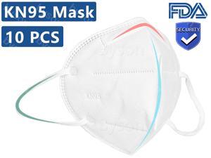10 Pcs KN95 Mask Non-Disposable Protective Mask Anti Flu Mask Surgical N95 Face Mask Anti Flu Mask, Breathable, Dustproof, Nonwoven Fabrics, 5 Layers Protective Mask 10 Pcs KN95 Mask Non-Disposable Protective Mask Anti Flu Mask Surgical N95 Face Mask Anti Flu Mask, Breathable, Dustproof, Nonwoven Fabrics, 5 Layers Protective Mask