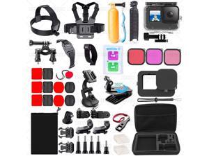 Ackmioxy 51 in 1 Accessories Kit for GoPro Hero 9 Black with Waterproof Housing Case Travel Case Screen Protector Filter licone Sleeve Accessory Set for GoPro Hero 9 Black Camera Accessories Ackmioxy 51 in 1 Accessories Kit for GoPro Hero 9 Black with Waterproof Housing Case Travel Case Screen Protector Filter licone Sleeve Accessory Set for GoPro Hero 9 Black Camera Accessories