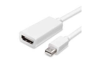 Mini DP to HDMI Adapter Cable Mini Displayport to HDMI Cable Thunderblot to HDMI Cable Adapter Compatible with Apple MacBook Air Pro, iMac,Microsoft Surface Pro Dock to TV/Monitor/Projector Mini DP to HDMI Adapter Cable Mini Displayport to HDMI Cable Thunderblot to HDMI Cable Adapter Compatible with Apple MacBook Air Pro, iMac,Microsoft Surface Pro Dock to TV/Monitor/Projector