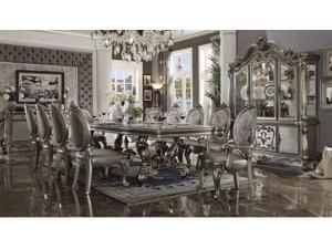 Joyce US Luxury Furniture Versailles Side Chair Set 2 in Silver PU Antique Platinum 66822 Sofa Bedroom For Women Men In Stock same as picture Joyce US Luxury Furniture Versailles Side Chair Set 2 in Silver PU Antique Platinum 66822 Sofa Bedroom For Women Men In Stock same as picture