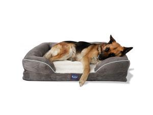 Laifug Solid Orthopedic Foam Dog Bed,Sofa-Style,Larger Size,Waterproof Liner,Washable Removable Luxury Plush Cover Laifug Solid Orthopedic Foam Dog Bed,Sofa-Style,Larger Size,Waterproof Liner,Washable Removable Luxury Plush Cover