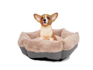Laifug Dog Bed Cat Bed Faux Fur Plush Donut,Machine Washable,Non-Slip Bottom,Multiple Sizes Laifug Dog Bed Cat Bed Faux Fur Plush Donut,Machine Washable,Non-Slip Bottom,Multiple Sizes