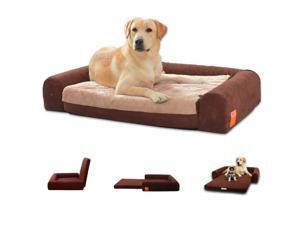 Laifug Orthopedic Memory Foam Folding Pet Bed Chocolate (Large 40"x30"x8") Laifug Orthopedic Memory Foam Folding Pet Bed Chocolate (Large 40"x30"x8")