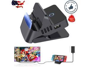 Portable HDMI TV Docking Station Charging Dock Replacement for Nintendo Switch Portable HDMI TV Docking Station Charging Dock Replacement for Nintendo Switch