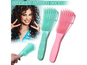 The Detangling Hair Brush Anti-Static Scalp Comb Hair Styling Tools(Green) The Detangling Hair Brush Anti-Static Scalp Comb Hair Styling Tools(Green)