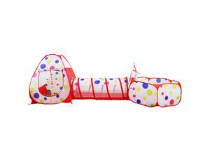 3 IN 1 Kids Toddlers Tunnel Pop Up Play Tent Cubby Playhouse Indoor Outdoor Toy 3 IN 1 Kids Toddlers Tunnel Pop Up Play Tent Cubby Playhouse Indoor Outdoor Toy