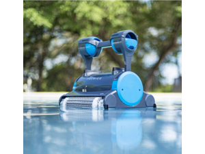 Aqua Products Sol AG Auto Robotic Pool Cleaner for Above Ground Swimming Pools 