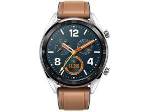 HUAWEI Watch GT (2018) GPS, Bluetooth Smart Watch GT, 1.39" AMOLED, 5ATM Waterproof 14 Days Battery Life Heart Rate Tracker For Android/iOS (Steel (Leather Strap)) Brown HUAWEI Watch GT (2018) GPS, Bluetooth Smart Watch GT, 1.39" AMOLED, 5ATM Waterproof 14 Days Battery Life Heart Rate Tracker For Android/iOS (Steel (Leather Strap)) Brown