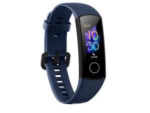Huawei Honor Band 5 Smart Wristband Health Fitness Bracelet Tracker 0.95" AMOLED Touch Screen Heart Rate Monitor, Blood Oxygen Saturation Detection Blue Huawei Honor Band 5 Smart Wristband Health Fitness Bracelet Tracker 0.95" AMOLED Touch Screen Heart Rate Monitor, Blood Oxygen Saturation Detection Blue