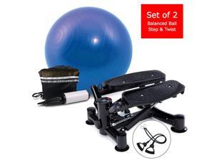 Daiwa Felicity Step & Twist Deluxe & Exercise Ball Combo Daiwa Felicity Step & Twist Deluxe & Exercise Ball Combo