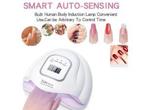 120W / 48W LED Nail Lamp Nail Dryer Dual Hands LED UV Lamp For Curing UV Gel Nail Polish With Motion Sensing Manicure Salon Tool