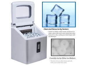 Portable Countertop Ice Maker Machine for Crystal Ice Cubes in 48 lbs/24H with Ice Scoop for Home Use Portable Countertop Ice Maker Machine for Crystal Ice Cubes in 48 lbs/24H with Ice Scoop for Home Use