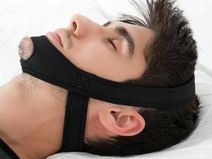 Anti Snore Chin Strap Stop Snoring Sleep Apnea Belt Jaw Support Safety