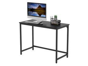 INMISS PC Laptop Notebook Study Writing Table for Home Office Workstation Simple Multifunctional Desk, Black 39 inch