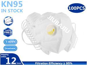 100pcs N95 KN95 Mask with Self-priming Filter - Anti-Fog FFP2 Dust Mask PM2.5 Face Masks - Air Filter Dust Proof Healthy Protective Respirator 100pcs N95 KN95 Mask with Self-priming Filter - Anti-Fog FFP2 Dust Mask PM2.5 Face Masks - Air Filter Dust Proof Healthy Protective Respirator