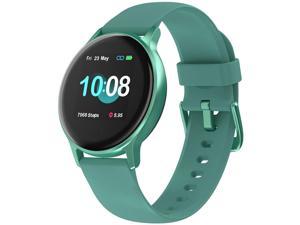 UMIDIGI Smart Watch, Uwatch 2S Fitness Tracker with Personalized Watch Faces, Activity Tracker with 1.3" Touch Screen, 5ATM Waterproof Smartwatch with Heart Rate Monitor, for Women and Men (Ocean Gree