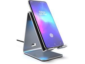 Aluminum Stand Wireless Charger for Samsung iPhone and Motorola Smartphones  Adaptive Fast Charging Dock with Dimmable LED Indicator by Galvanox