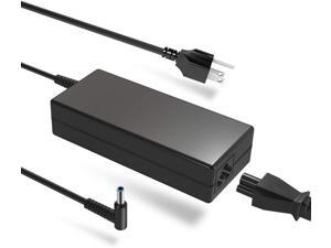 65W AC Charger Fit for HP Pavilion 14-an013nr 14-an080nr 15-an050nr 15-an051dx 14-dh1026tx 15-cs3073cl 8GA93PA 7RQ09UA Laptop Blue Tip Power Supply Adapter Cord