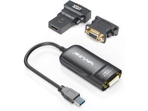 USB to DVI/VGA,WAVLINK USB 3.0 to DVI/VGA/Video Graphics Adapter for Multiple Monitors up to 2048x1152 Supports Windows 10, 8.1, 7, XP,Vista,MAC OS 10.2 or Above USB to DVI/VGA,WAVLINK USB 3.0 to DVI/VGA/Video Graphics Adapter for Multiple Monitors up to 2048x1152 Supports Windows 10, 8.1, 7, XP,Vista,MAC OS 10.2 or Above