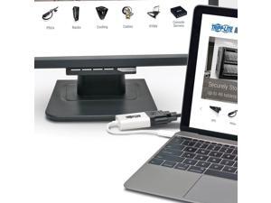 Tripp Lite USB to Dvi DisplayPort Alternate Mode, Dual/Multi-Monitor External Video Graphics Card Adapter, USB-C 3.1 Gen 1 (U444-06N-DVI-AM), White Tripp Lite USB to Dvi DisplayPort Alternate Mode, Dual/Multi-Monitor External Video Graphics Card Adapter, USB-C 3.1 Gen 1 (U444-06N-DVI-AM), White