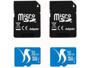 FATTYDOVE 32GB High Speed 2-Pack Micro SD Card with Adapter Compatible with Surveillance Camera Wyze, IP Security Camera, MP3/MP4 Player(32GB U1 2 Pack) FATTYDOVE 32GB High Speed 2-Pack Micro SD Card with Adapter Compatible with Surveillance Camera Wyze, IP Security Camera, MP3/MP4 Player(32GB U1 2 Pack)