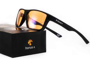 HORUS X - Blue Light Blocking Glasses for Screens - Computer Tablet Smartphone TV Glasses UV Protection Anti-Fatigue and Eyestrain - Improved Sleep - Men and Women - Gaming Glasses HORUS X - Blue Light Blocking Glasses for Screens - Computer Tablet Smartphone TV Glasses UV Protection Anti-Fatigue and Eyestrain - Improved Sleep - Men and Women - Gaming Glasses