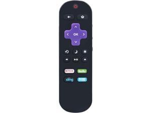 Replaced Ir Remote fit for RCA ROKU TV RTR5061 CA RTR5061CA RTR4061 RTRU5528-CA RTRU6528-CA RTRU5027-B-US RTRU5027BUS RTR3260BUS RTRU4328-CA RTRU4328CA RTR4060-US RTR4060US RTR4061-CA RTR4061CA RTR436