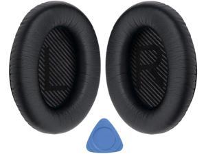 Professional Ear Cushions for Bose QuietComfort 35 & QuietComfort 35 II Over-Ear Headphones Bose QC35 QC35 II Replacement Ear Pads, Black