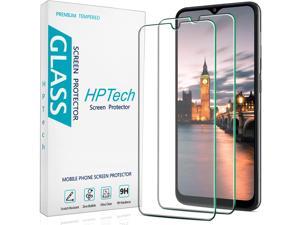 [2-Pack] HPTech Designed for Samsung Galaxy A32 5G Tempered Glass Screen Protector, 9H Hardness, Anti Scratch, Case Friendly, Bubble Free