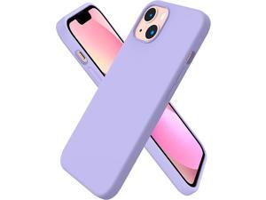 Compatible with iPhone 13 Case 61 Slim Liquid Silicone 3 Layers Full Covered Soft Gel Rubber Case Cover 61 inchChalk