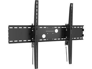 X-Larger Tilt TV Wall Mount Bracket For 60-100 inch LCD LED Curved/Flat Panel TVs up to VESA 1000 and 220 Lbs - Heavy Duty Tilt TV Mount with Safety Lock Fits for 12' 16' Wall Wood Studs by PrimeCab