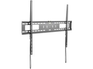 60-100 Inch Low Profile TV Wall Mount for Curved/Flat Panel TVs up to VESA 900 and 165 Lbs - Heavy Duty TV Mount Bracket Fits 12" 16" 24" Wall Wood Studs by PrimeCables (Sturdy, Universal Design)