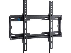 Fixed TV Wall Mount Bracket Low Profile for 2655 Inch LED LCD OLED 4K Flat Curved Screen TVs Ultra Slim Mounting Bracket Max VESA 400x400mm up to 99 lbs Fits 16 Wood Studs