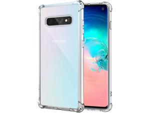 for Samsung Galaxy S10 Case - Crystal Clear Hybrid Material Covers Air Cushion Gel Bumper Technology Full Protection Phone Cases for Samsung Galaxy S10