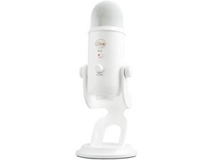 Logitech for Creators Blue Yeti USB Microphone for PC, Podcast, Gaming, Streaming, Studio, Computer Mic - Whiteout