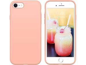 iPhone SE 2022 Case,iPhone SE 2020 Case,iPhone 7/8 Case, Liquid Silicone Soft Gel Rubber Slim Cover with Microfiber Cloth Lining Cushion Shockproof Full Protective Case for iPhone 7/8/SE2/SE3,