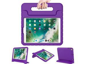 Kids Case for iPad 9.7 Inch 2018/2017,iPad Air 2 - Shockproof Case Light Weight Kids Case Cover Handle Stand Case for iPad 9.7 Inch 2017/2018 (iPad 5th and 6th Generation),iPad Air 2, Purple