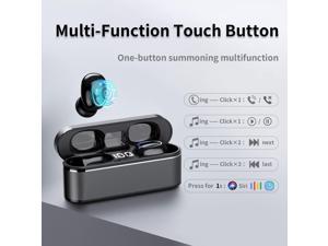 Wireless Earbuds Bluetooth 5.1 True Wireless Earbuds with Microphone,Noise Cancelling Wireless Ear Buds,Smallest Earbuds for Android,iOS,Ear Phone Wireless Earbuds,audifonos Blueto
